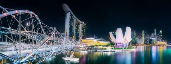 Σιγκαπούρη ορίζοντα φόντο — Φωτογραφία Αρχείου