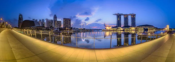 Fondo horizonte de Singapur — Foto de Stock