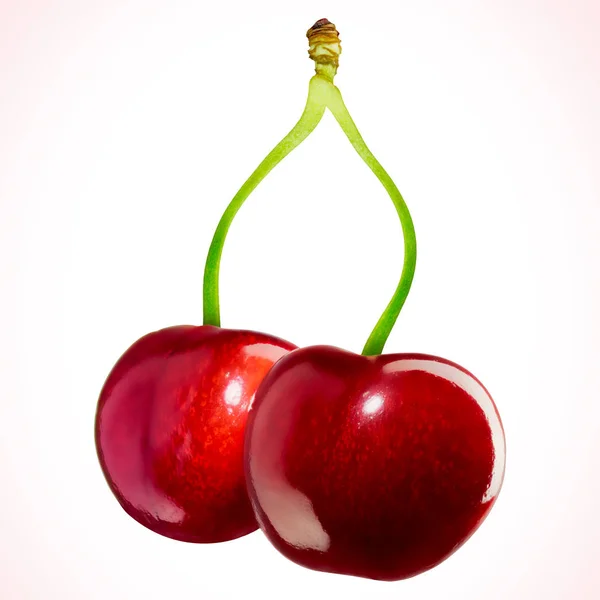 Cerises fond alimentaire — Photo