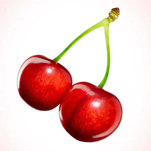 Cerises fond alimentaire — Photo