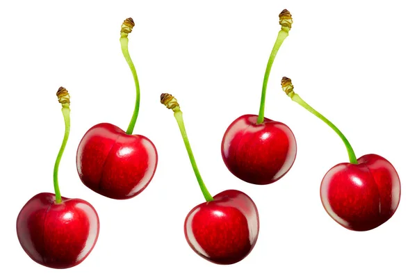 Cerises fond alimentaire — Photo