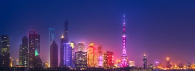 Shanghai manzarası cityscape