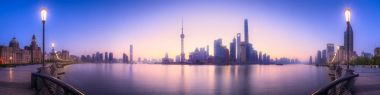 Shanghai manzarası cityscape