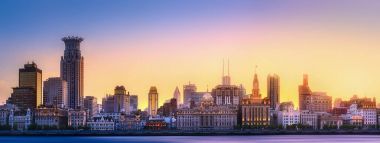 Shanghai manzarası cityscape