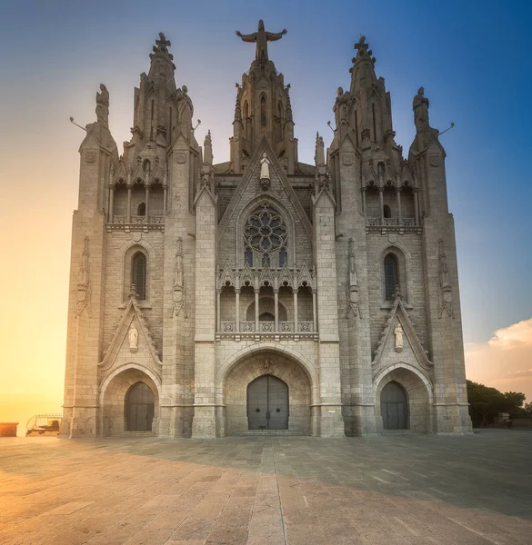 Temple at Tibidabo — Stock Photo, Image