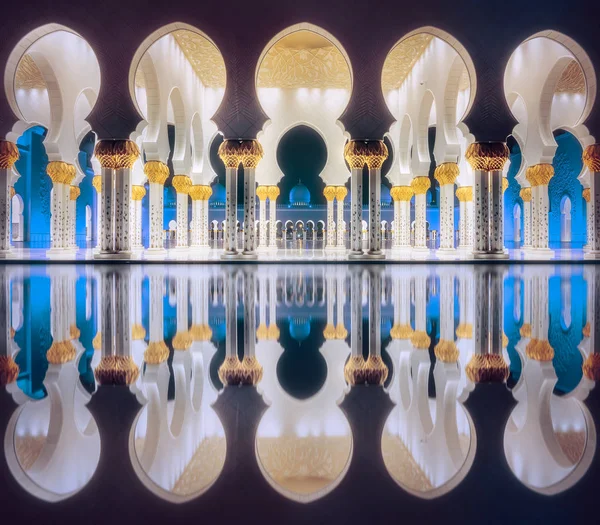 stock image Passage of Sheikh Zayed Grand Mosque Abu-Dhabi