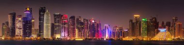 Park ve Doha şehir merkezinde inşa