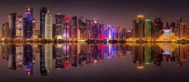 Park ve Doha şehir merkezinde inşa