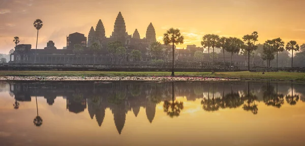 Tempelkomplexet Angkor Wat Siem Reap, Kambodja — Stockfoto