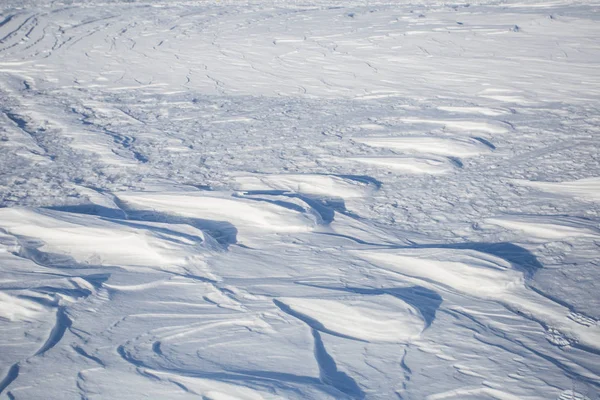 Nekonečná Zasněžená Arktická Krajina — Stock fotografie