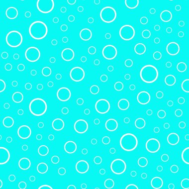 Arka plan siyah daire vektör ile seamless modeli.