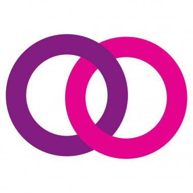 Yuvarlak vektör logo şablonu tasarlayın. Renkli top model. Sen-ebilmek kullanma oyunu, elektronik veya yaratıcı tasarım kavramları vektör.