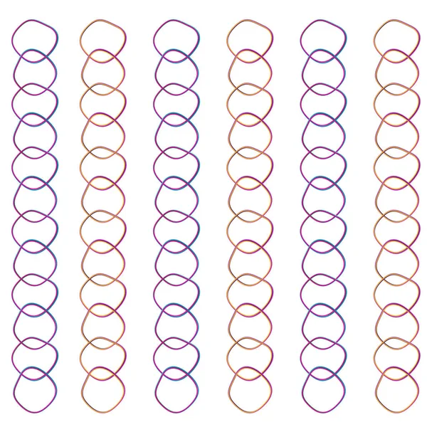 Farbigen Kreis nahtlose Muster. Vektorillustration. — Stockvektor