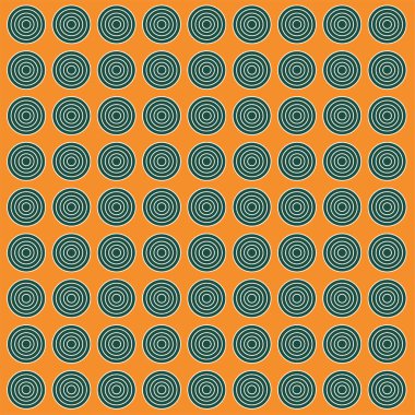 Kesintisiz Daire desen vektör çizim