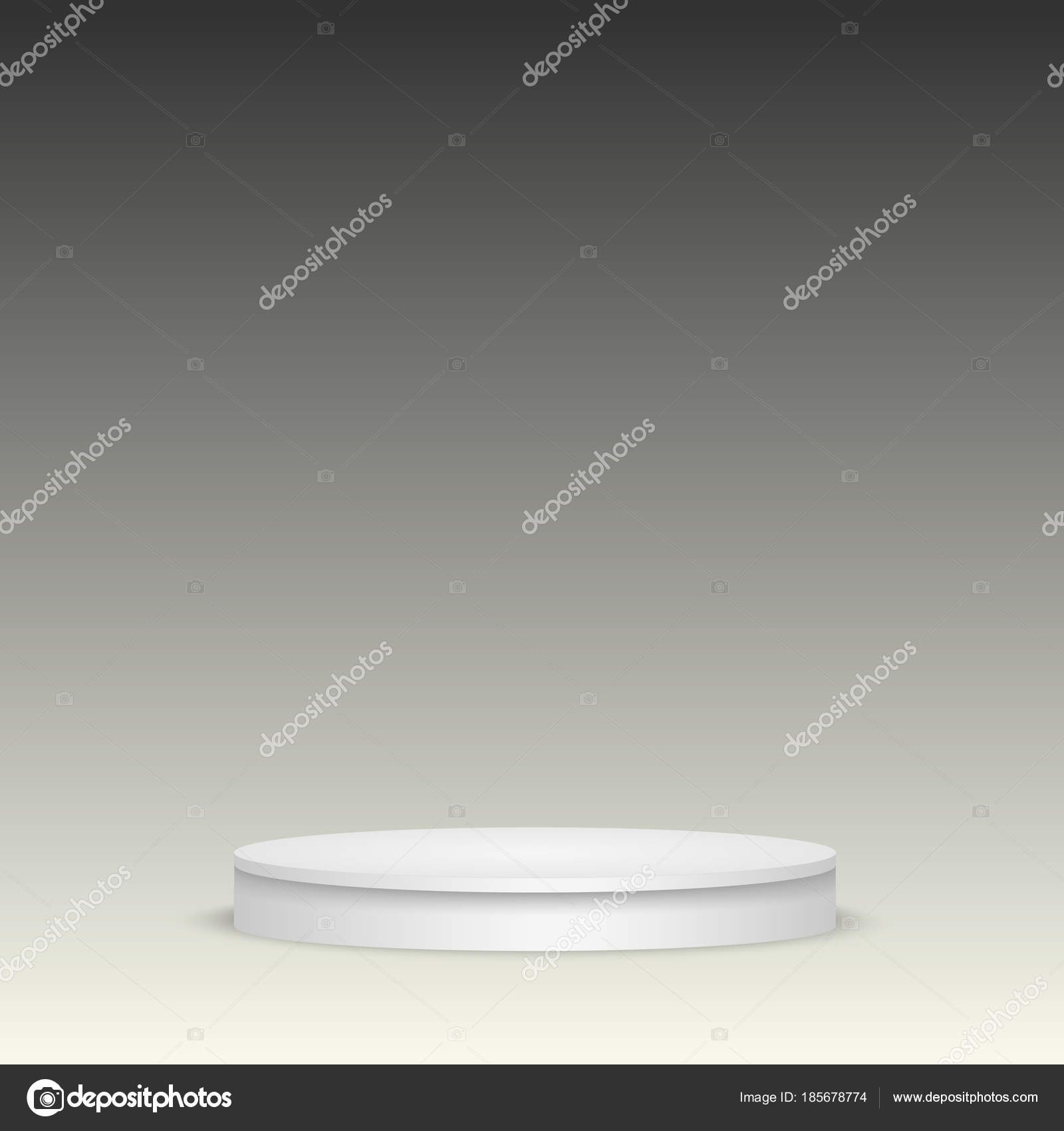 blank template of white