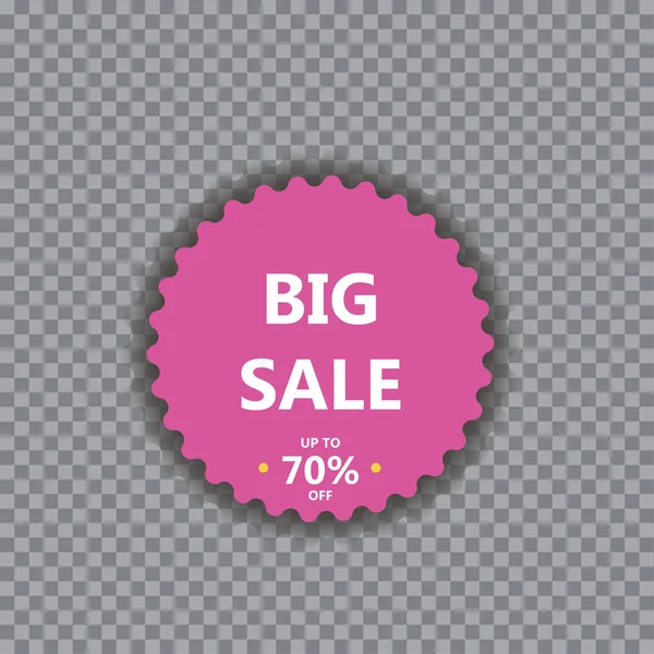 Big sale discount business vector template — Stock Vector