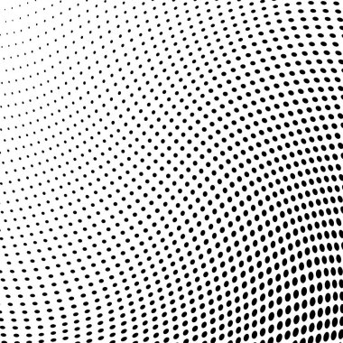 Soyut yarım ton desenli doku. Posterler, kartvizitler, kartpostallar, iç tasarım için modern vektör arkaplanı.