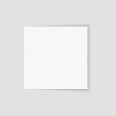 Broşür, el ilanı, dergi veya kartvizit boş. Vektör.