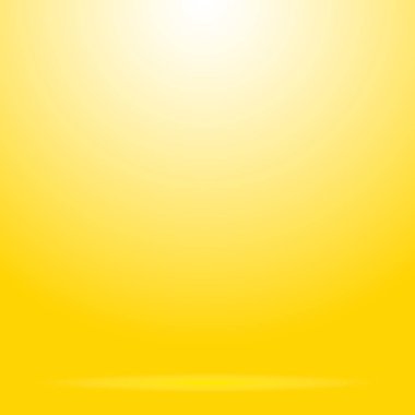 Sarı arka plan göstermek ürün veya stüdyo için. Vektör