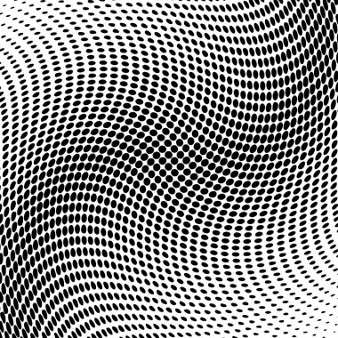 Soyut yarım ton desenli doku. Posterler, kartvizitler, kartpostallar, iç tasarım için modern vektör arkaplanı.