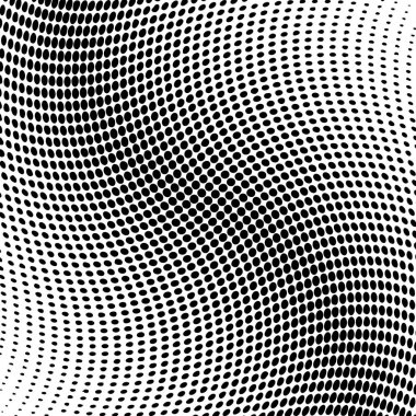 Soyut yarım ton desenli doku. Posterler, kartvizitler, kartpostallar, iç tasarım için modern vektör arkaplanı.