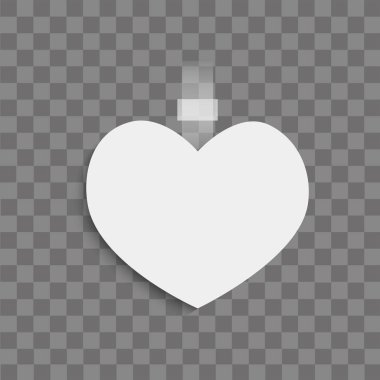 Gerçekçi Wobbler şeffaf arka plan üzerinde. Vektör