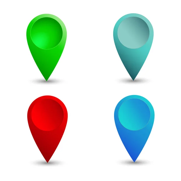 Konumu Gps simge işareti. Vektör.