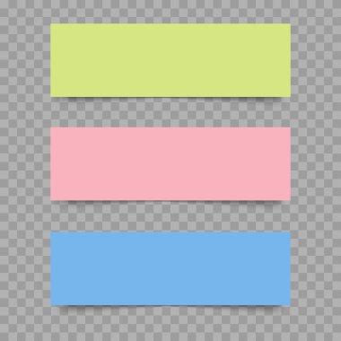 Saydam arka plan üzerinde renkli web afiş. Vektör.