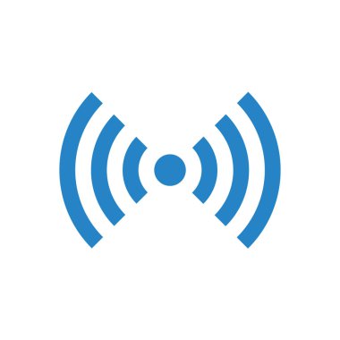vektör wifi ya da kablosuz ağ simgesi, ücretsiz Wi-Fi