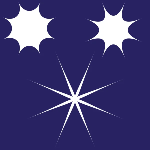 Las estrellas de efecto de luz brillante vectorial estallan con destellos. Brillo estrella brilla. ilustración vectorial — Archivo Imágenes Vectoriales