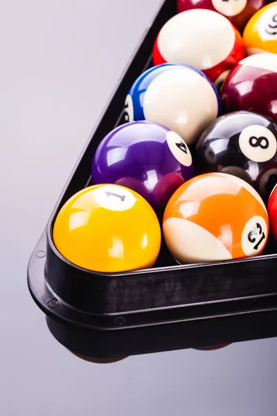 Pool balls detail — Stock Photo, Image