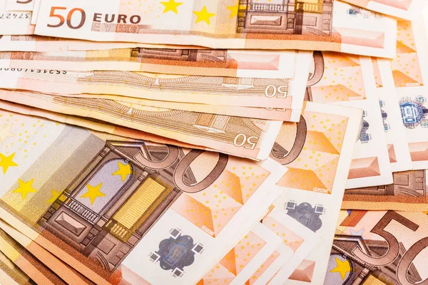Euro money heap — Stock Photo, Image
