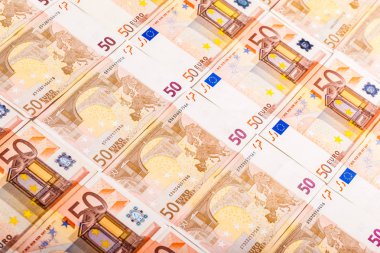 Düzenlenmiş euro banknot