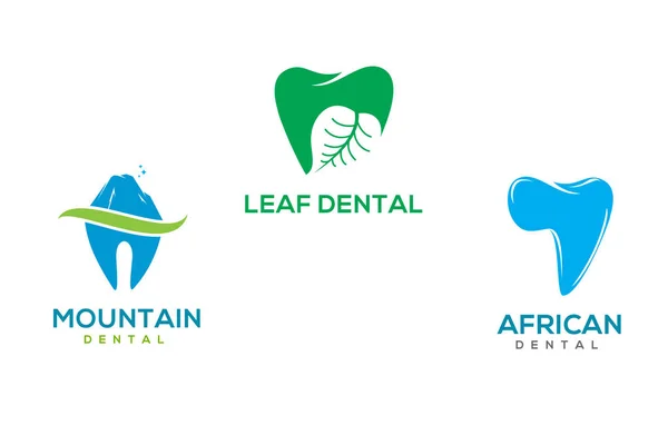 Abstract Dental Logo Collection