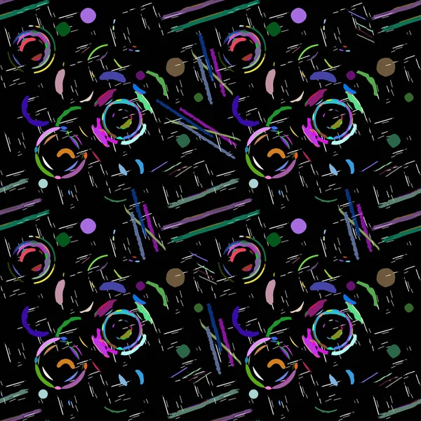 Abstract seamless pattern Dark wallpaper