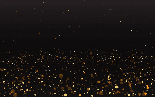 Роскошный золотой сверкающий фон, сверкающая магия . — стоковый вектор