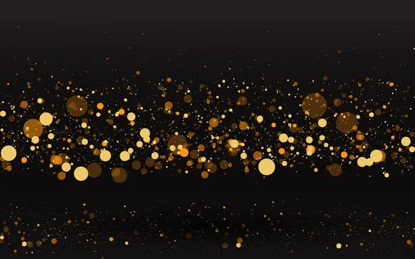 Luxury golden sparkle background, glitter magic glowing.