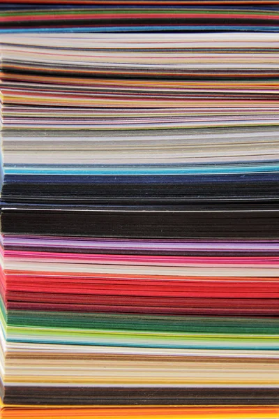 Muestras de papel colorido, variación — Foto de Stock