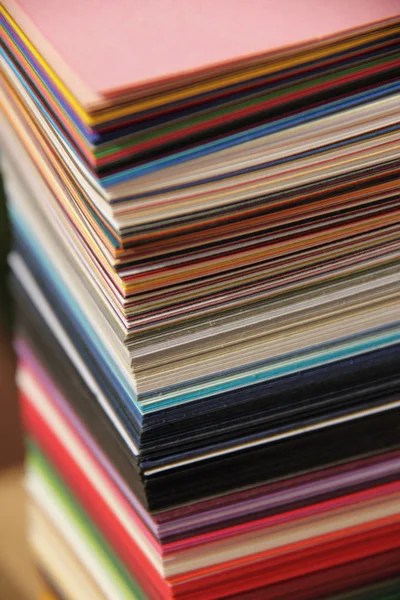 Muestras de papel colorido, variación — Foto de Stock