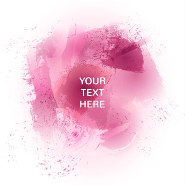 Suluboya afiş. Aşkın sesi ayarlamak. Vektör çizim