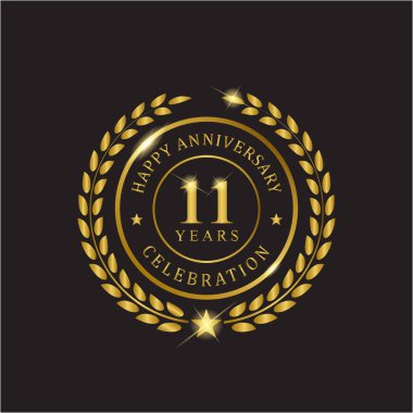 Altın çelengi on bir yıl kutlamaları.