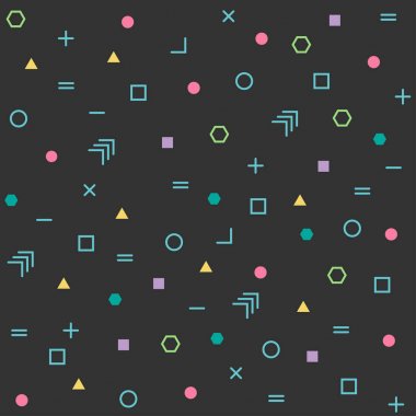 Desen hipster arka plan.