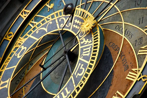 Reloj Astronómico Praga Orloy Fotos de stock