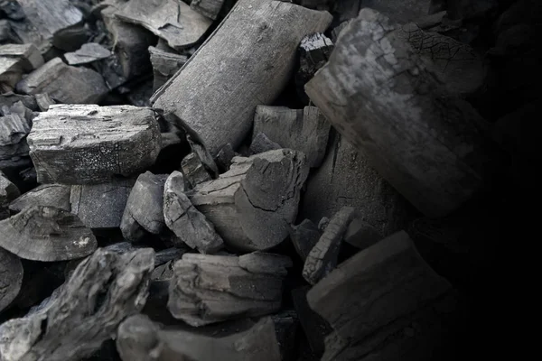 Carbón Quemado Estufa Barbacoa Naturaleza Concepto Fondo —  Fotos de Stock