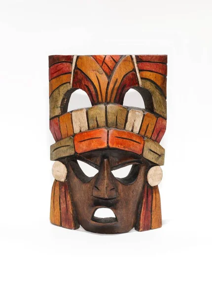 Maya Wood Mask, Cancun souvenir