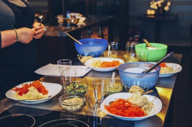 Mutfak patates havuç tohumu yeşil sarı kırmızı pişirme