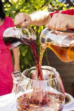 suyu meyve alkol içki karıştırma