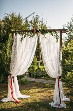 kemer Park çiçeklerle düğün