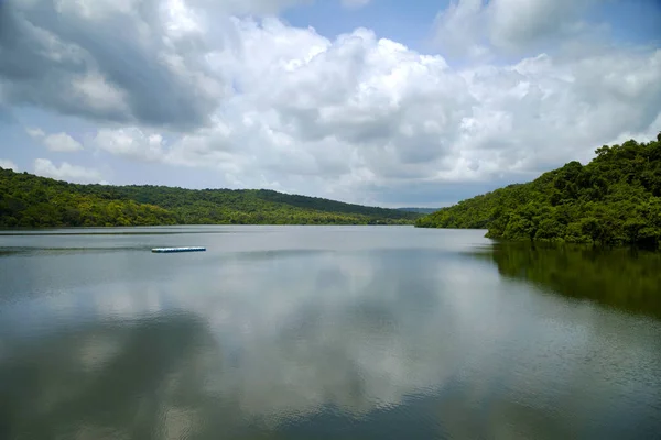 Rzeka z Maharashtra niegazowanej wody, Diveagar, — Zdjęcie stockowe