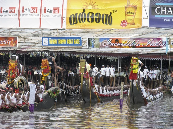 Punnamada Lake Alappuzha Kerala Ağustos 2008 Her Yıl Ağustos Ayının — Stok fotoğraf